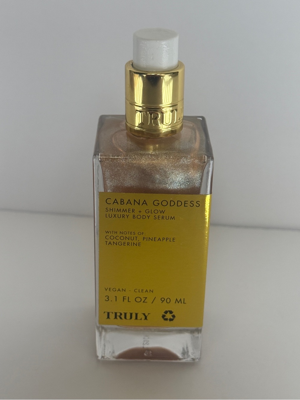 TRULY Cabana Goddess Shimmer + Glow Luxury Body Serum 3.1oz NEW